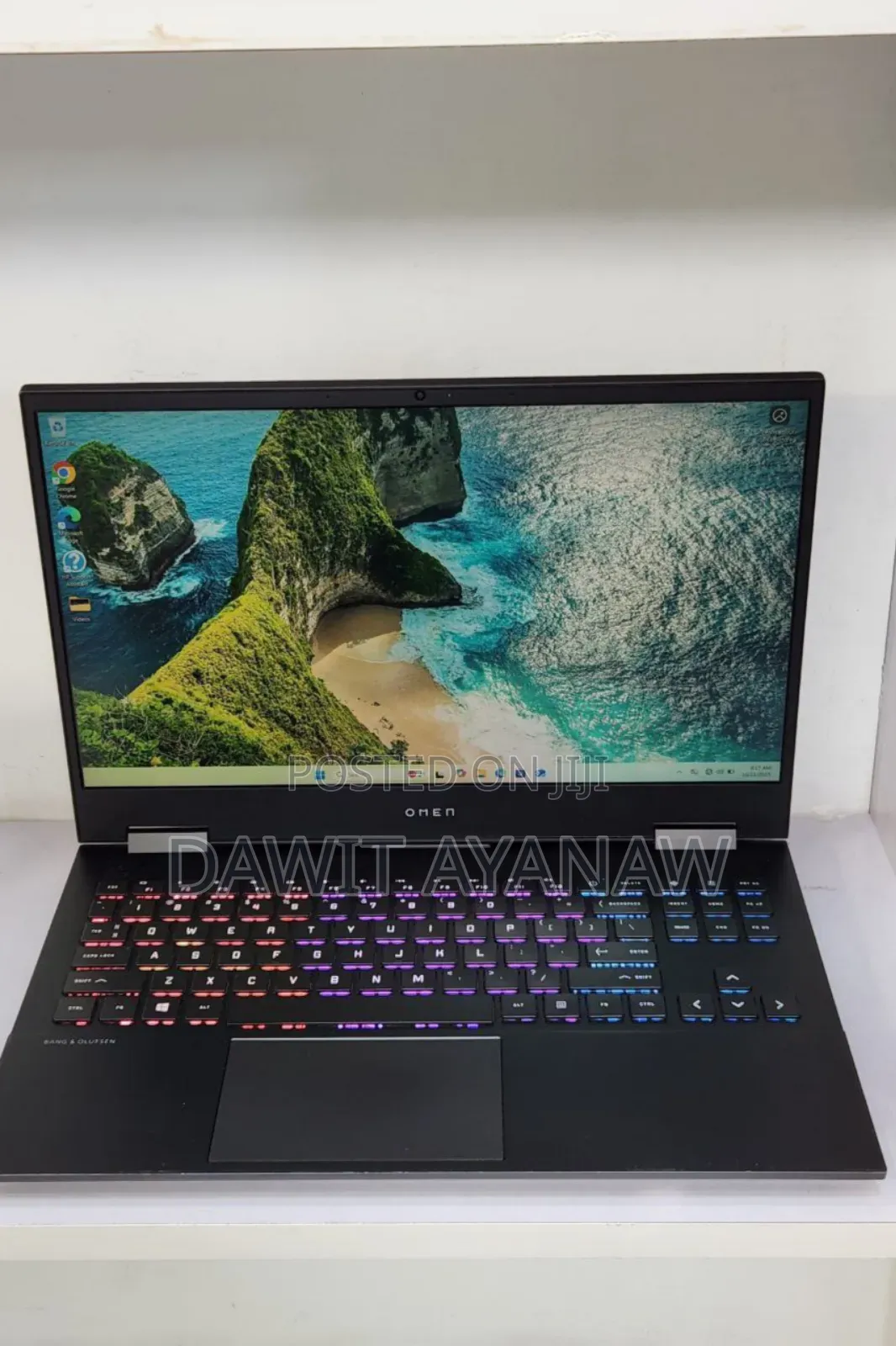 New Laptop HP Omen 15 16GB AMD Ryzen 7 SSD 512GB