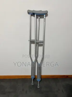 Photo - Easily Adjusted in Height Crutches榕፩crutches 2pcs嫳肉walking Crutches