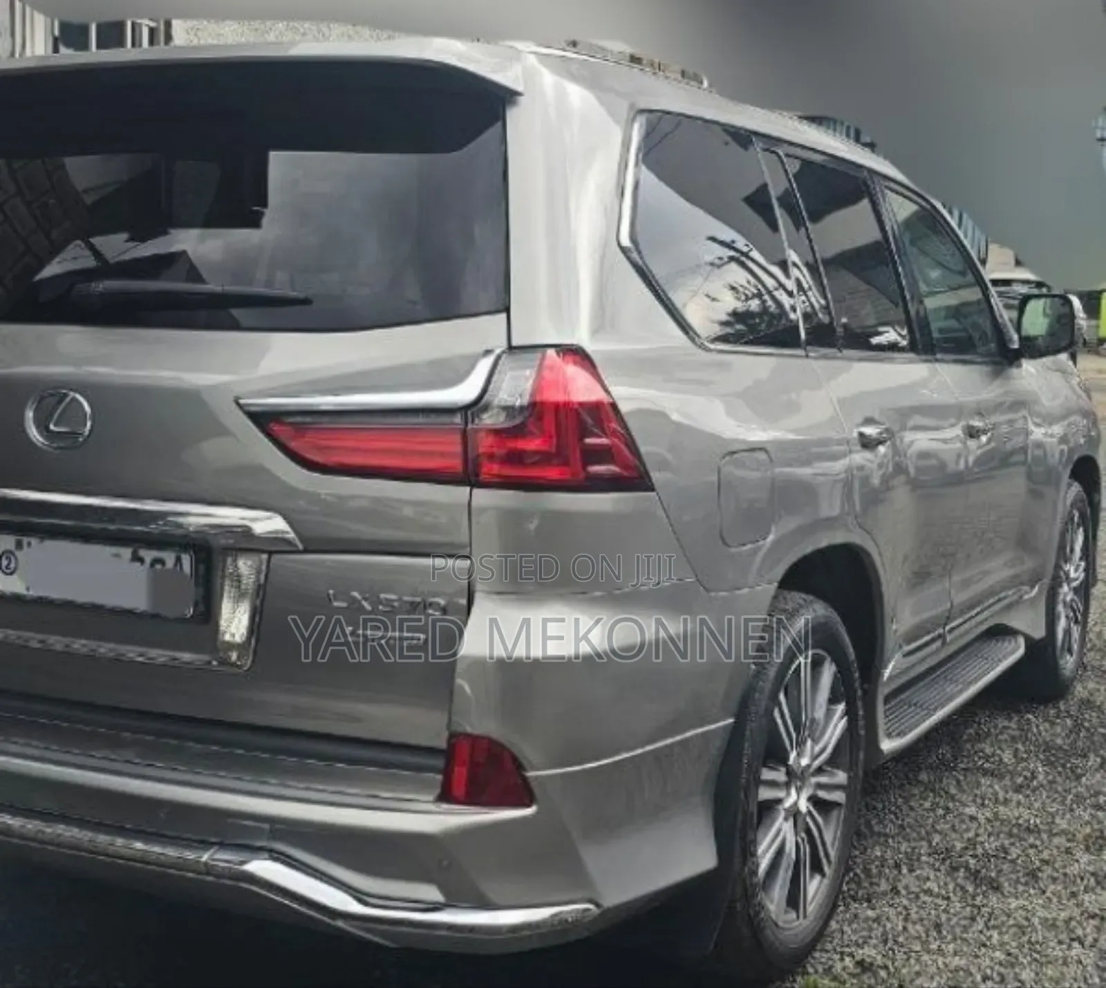 Lexus LX 570 AWD 2017 Silver