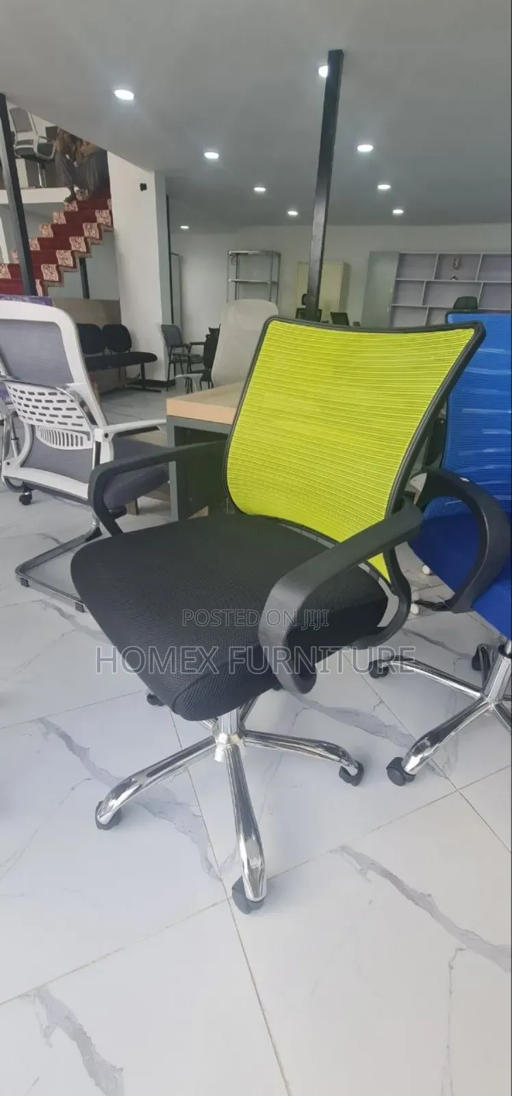 Office Furnitur Staff Chair – Smooth Movement Support