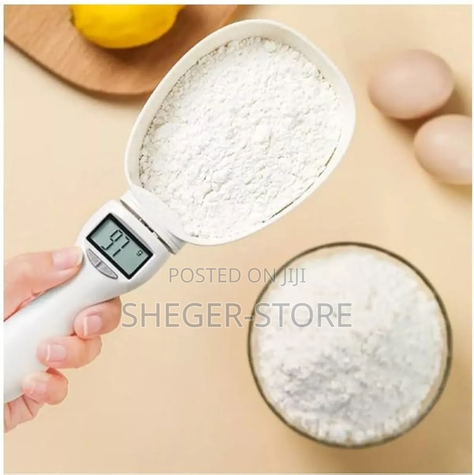 Digital Measuring High Class Spoon ( ሚዛን ያለው መቆንጠሪያ ማንኪያ )