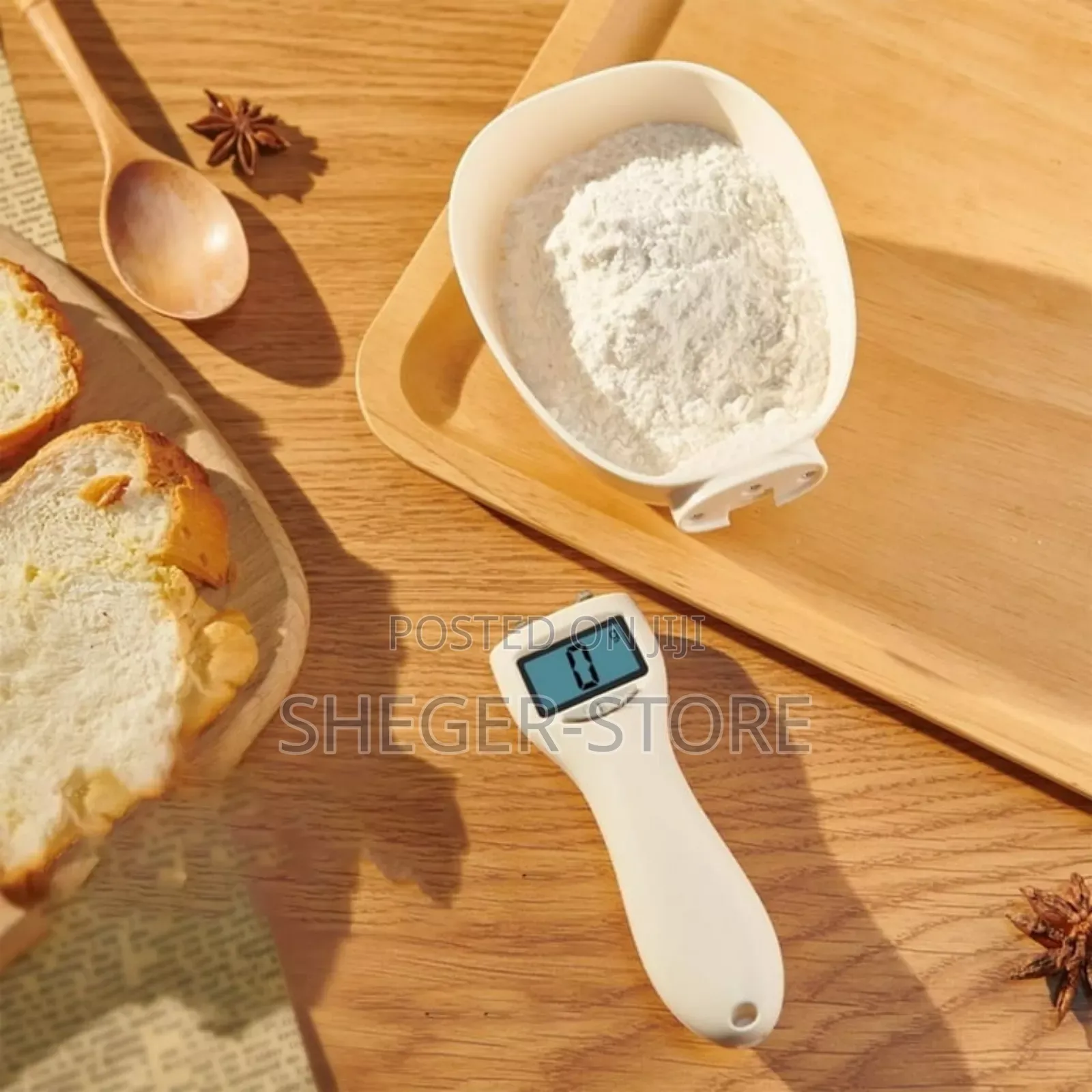 Digital Measuring High Class Spoon ( ሚዛን ያለው መቆንጠሪያ ማንኪያ )