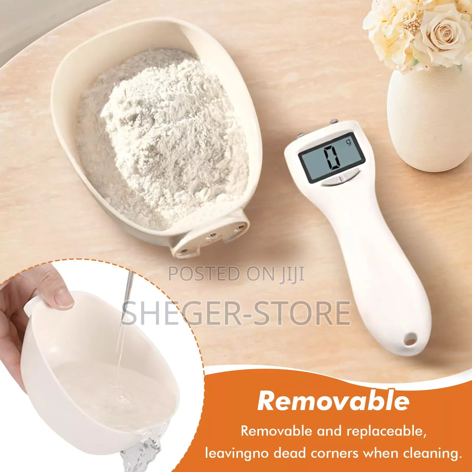 Digital Measuring High Class Spoon ( ሚዛን ያለው መቆንጠሪያ ማንኪያ )