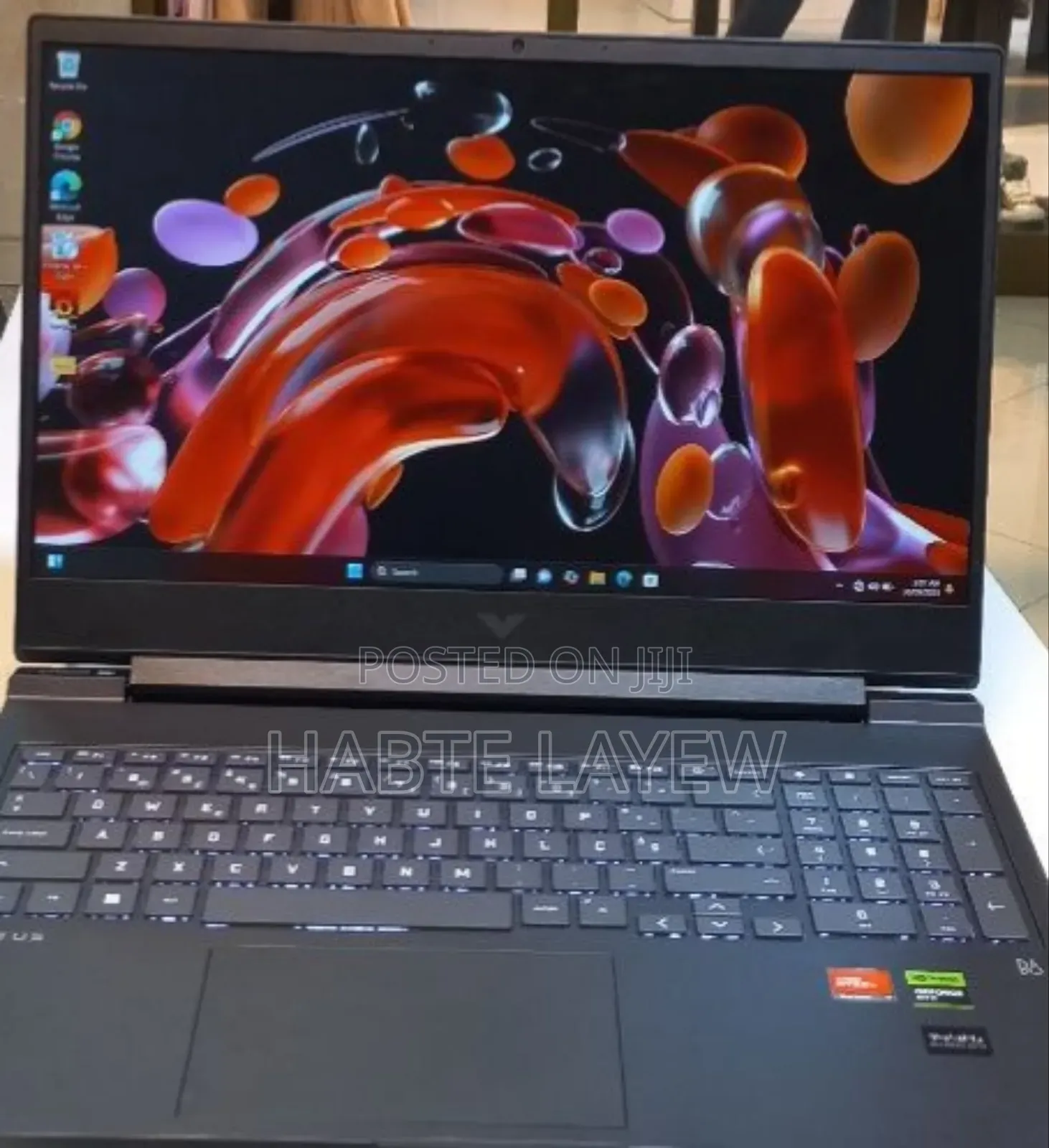 New Laptop HP Victus 16 16GB AMD Ryzen 7 SSD 1T
