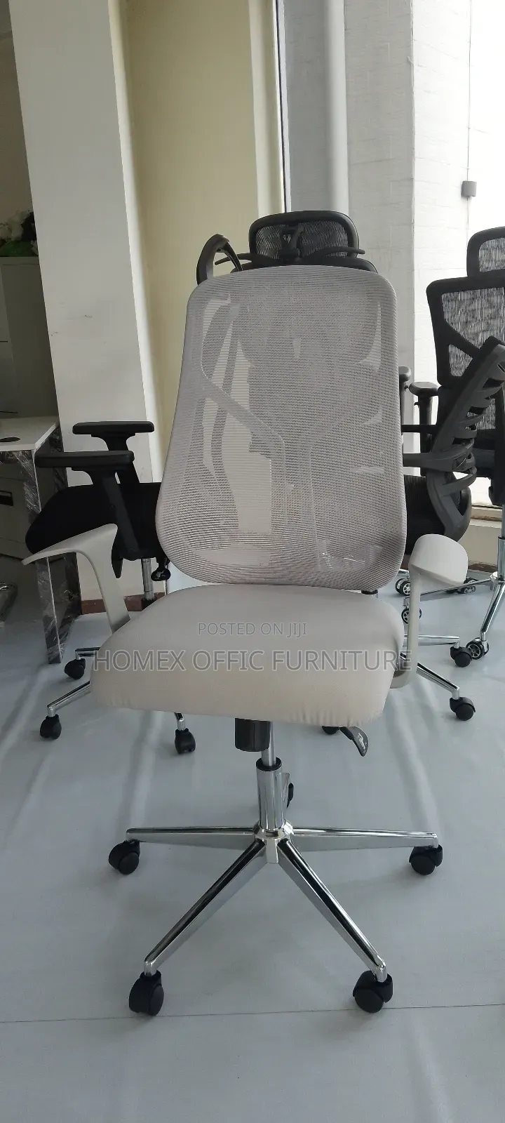 Office Secretarial Chair – Mesh Back Support