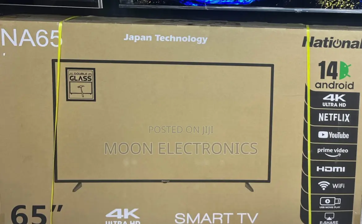 National 65” Smart Android Tv – Ultra Hd Experience!