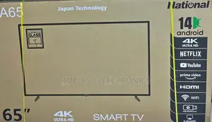 National 65” Smart Android Tv – Ultra Hd Experience!