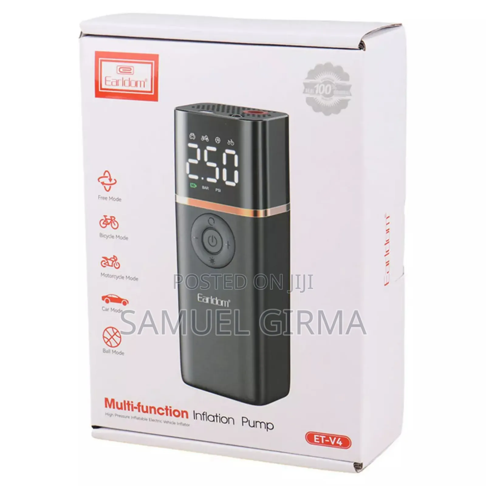 Earldom Multi-Function Inflation Pump