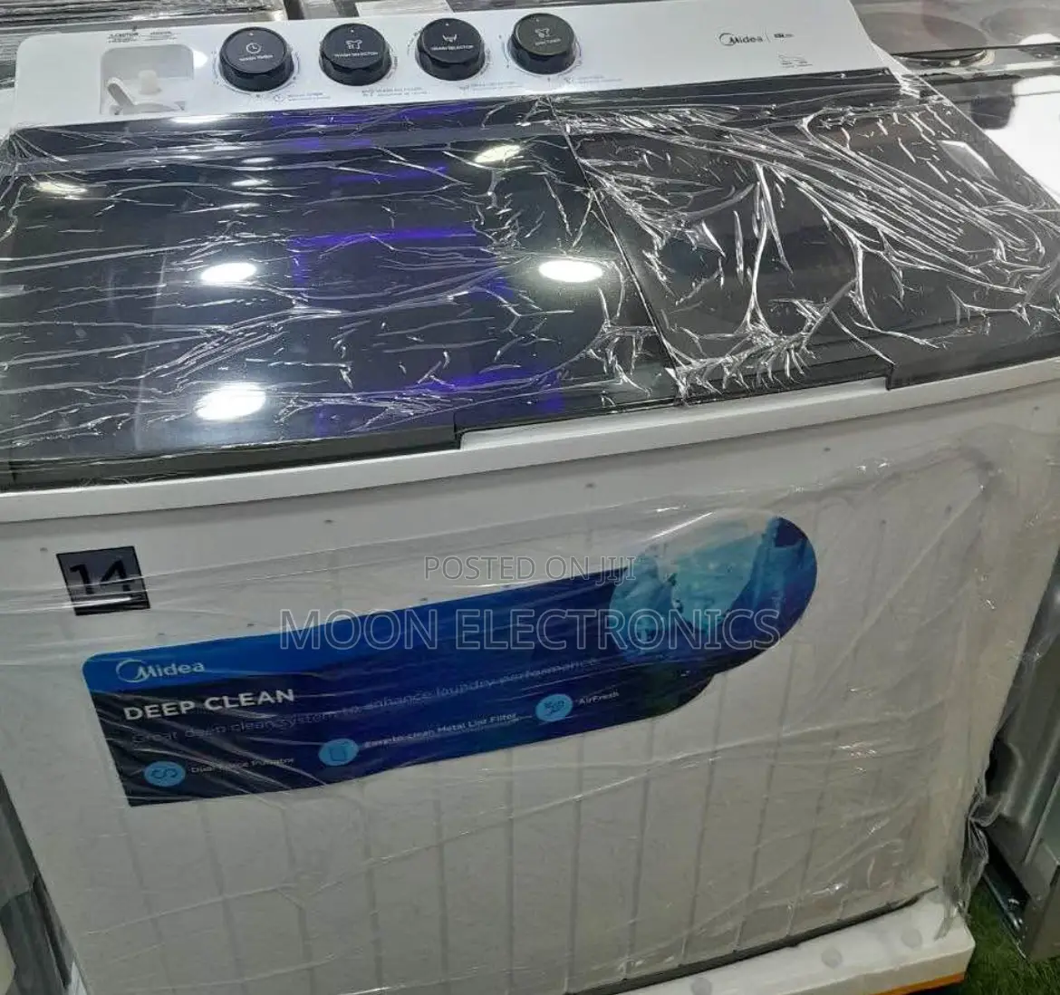 Midea 14kg Semi Automatic Washing Machine – Strong Reliable!