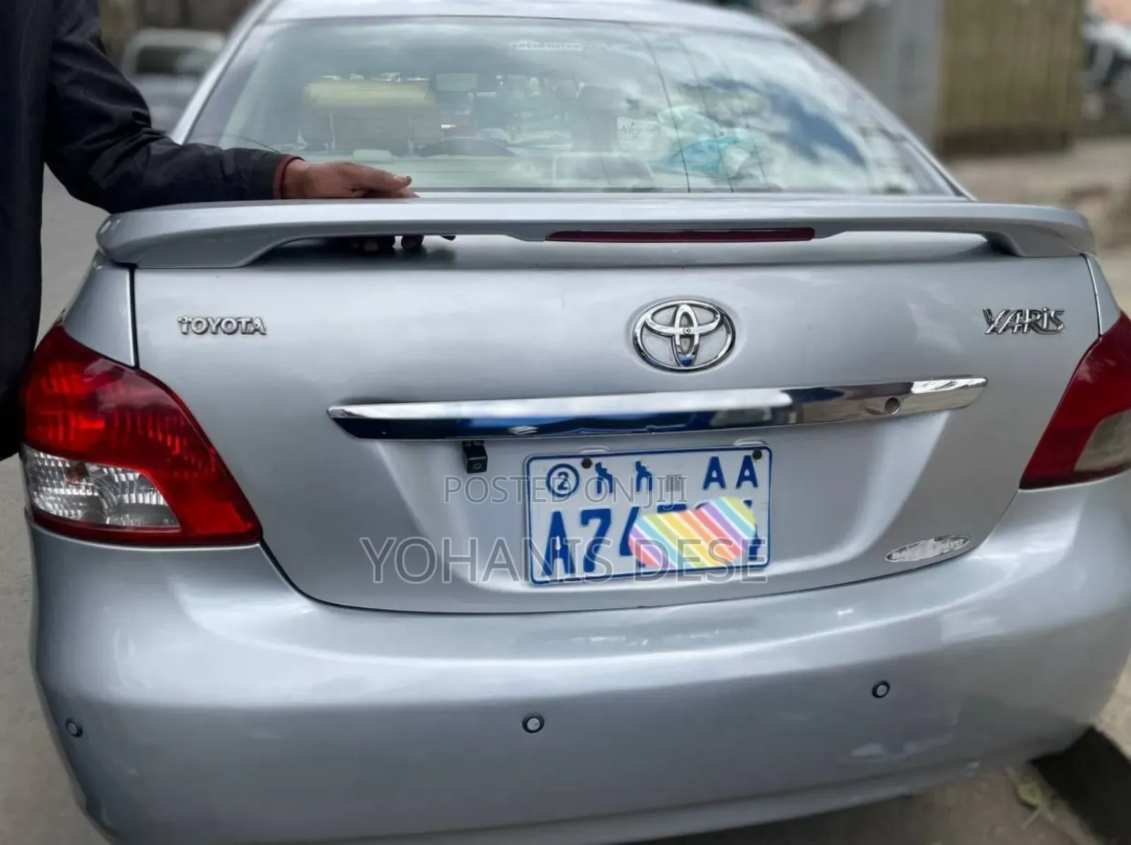 Toyota Yaris 2007 Silver