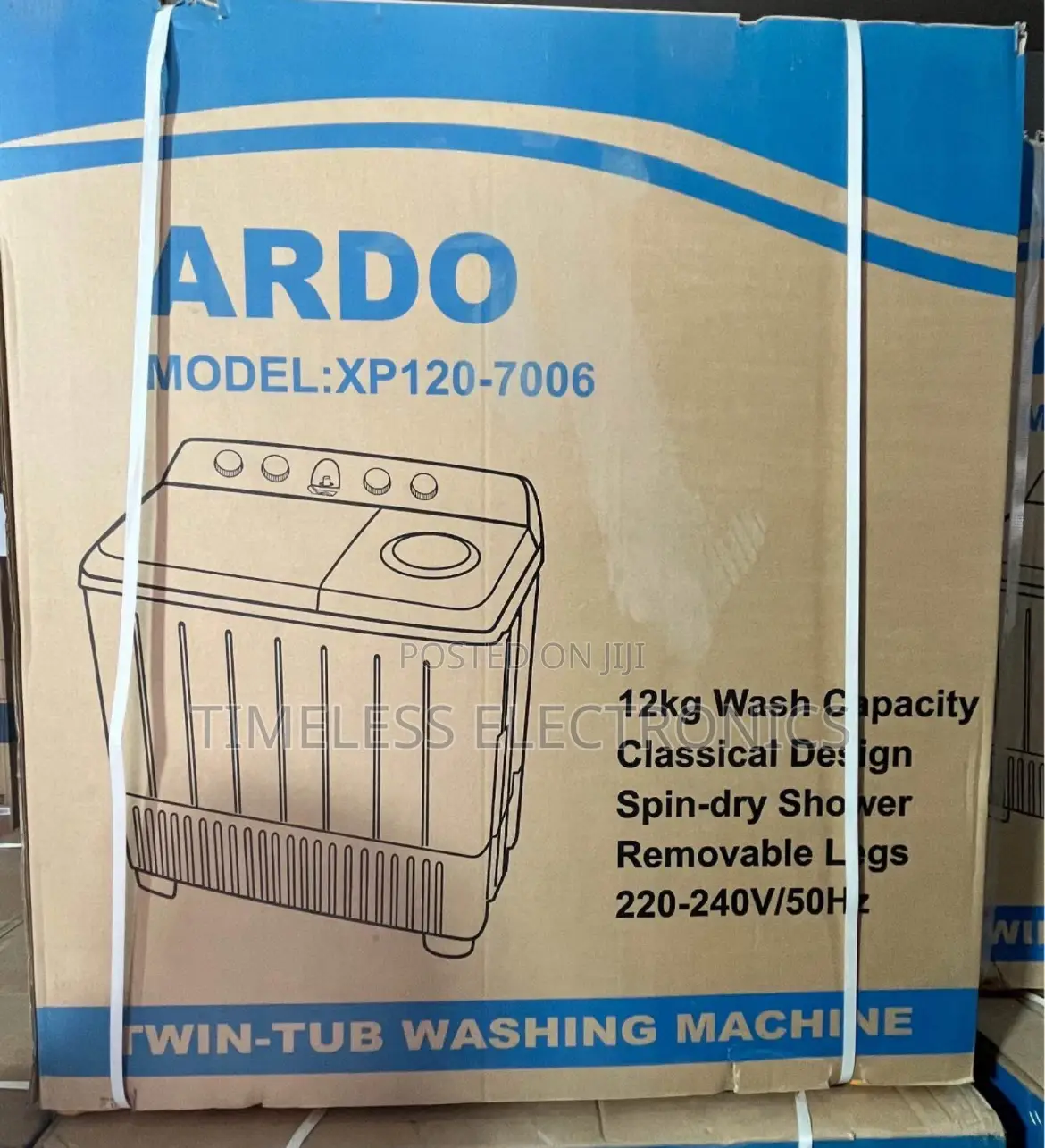 Ardo 12kg Automatic Washing Machine – Powerful Efficient!
