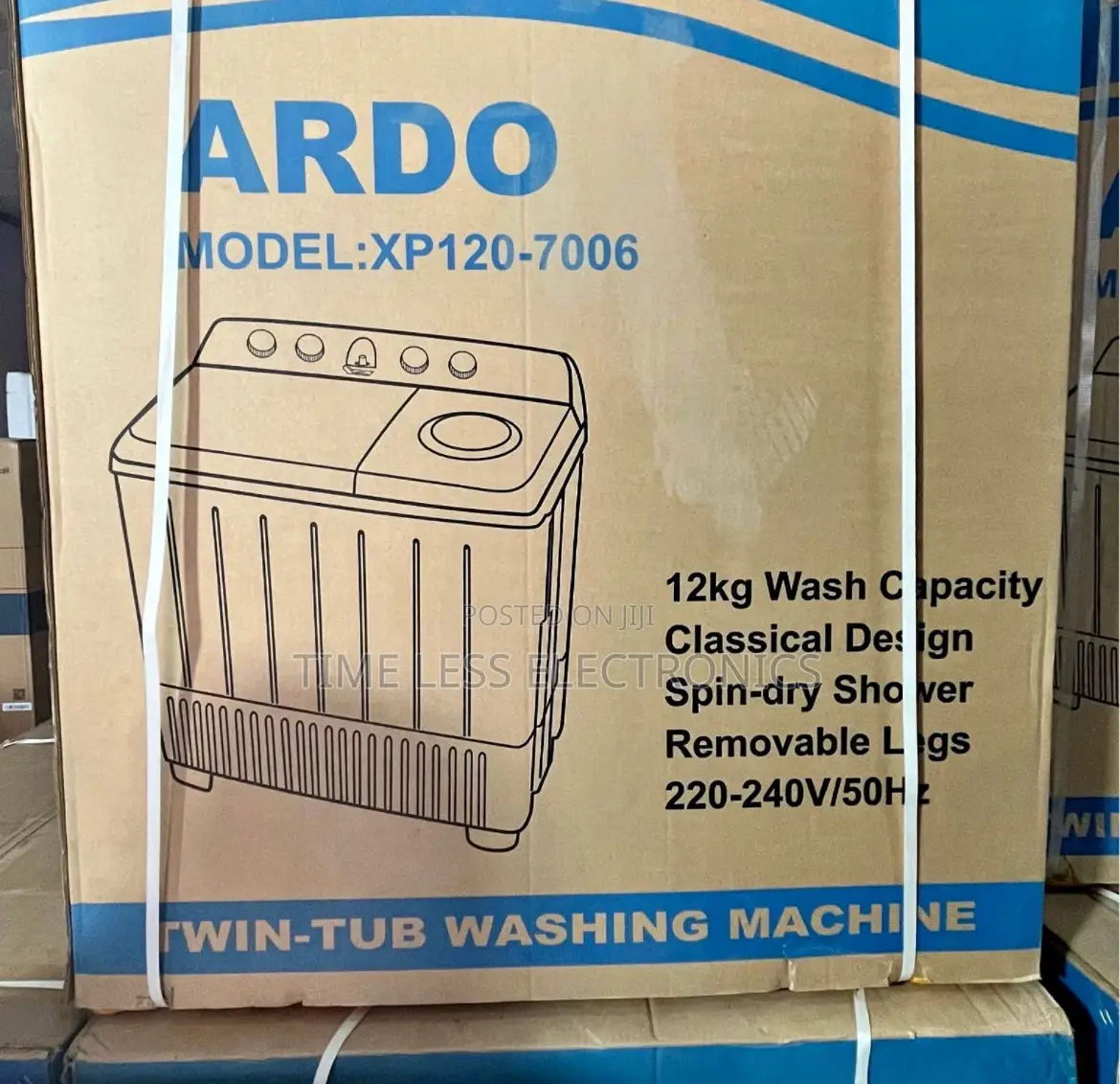 Ardo 12kg Automatic Washing Machine – Powerful Efficient!