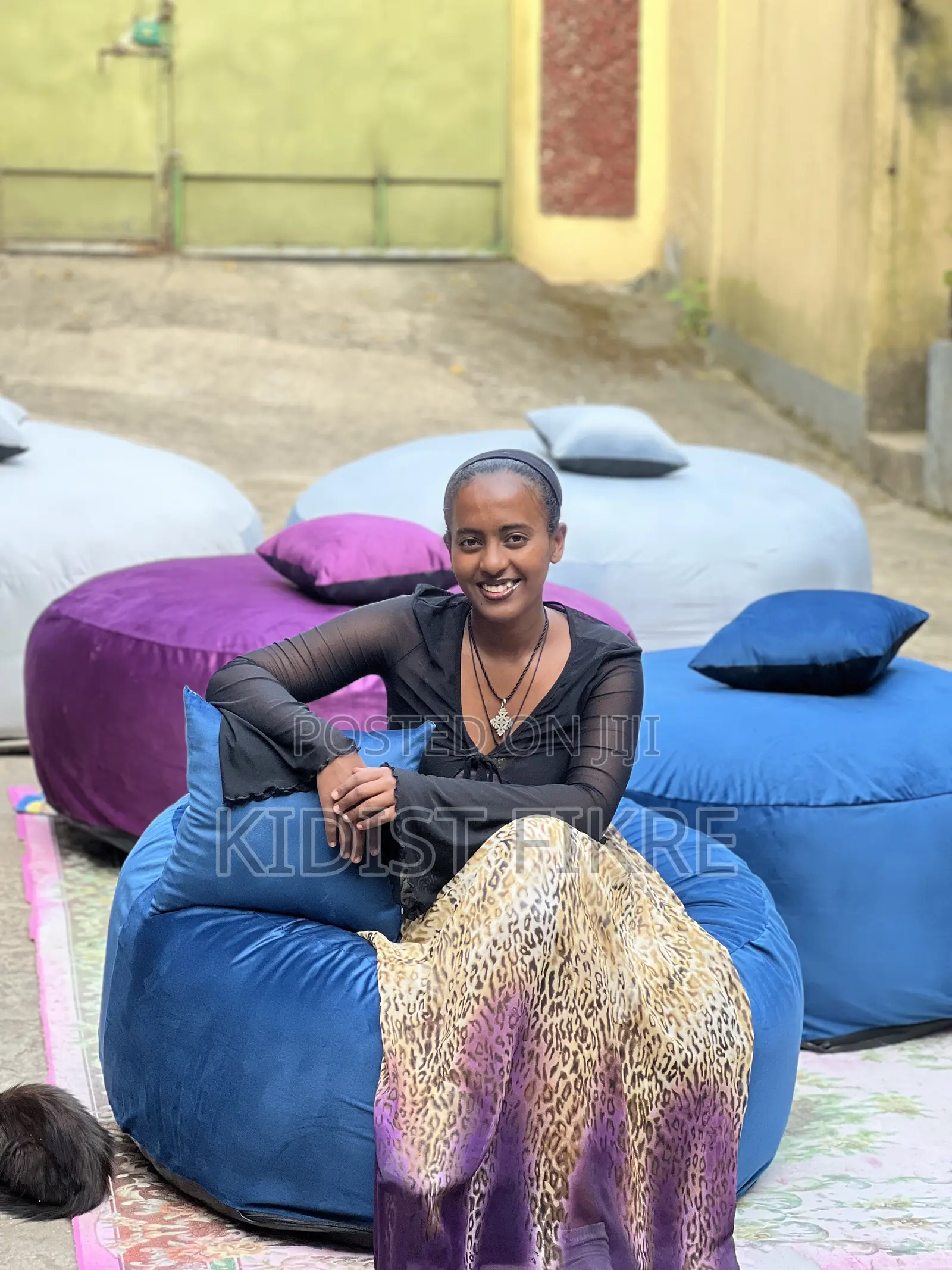 Bean Bag With Different Colors