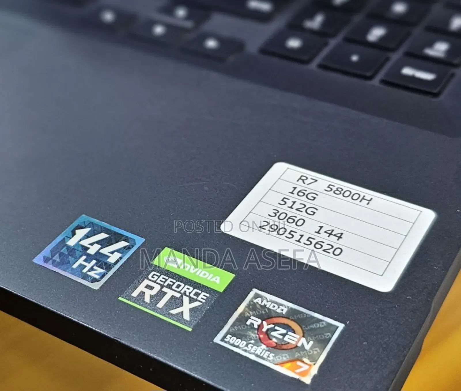 New Laptop Over Powered 16GB AMD Ryzen 7 SSD 512GB