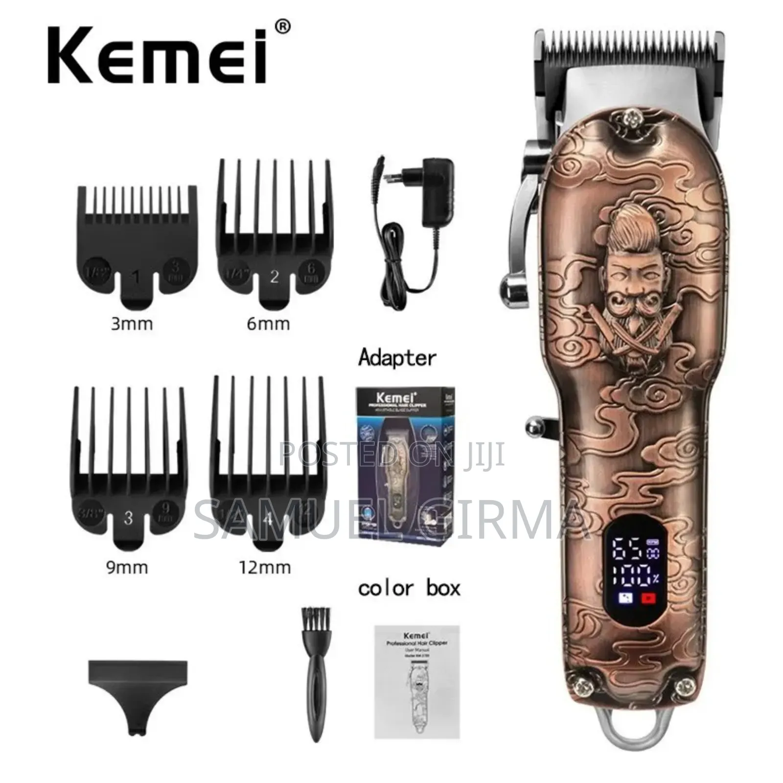Kemie Km-3705 Professional Hair Trimmer