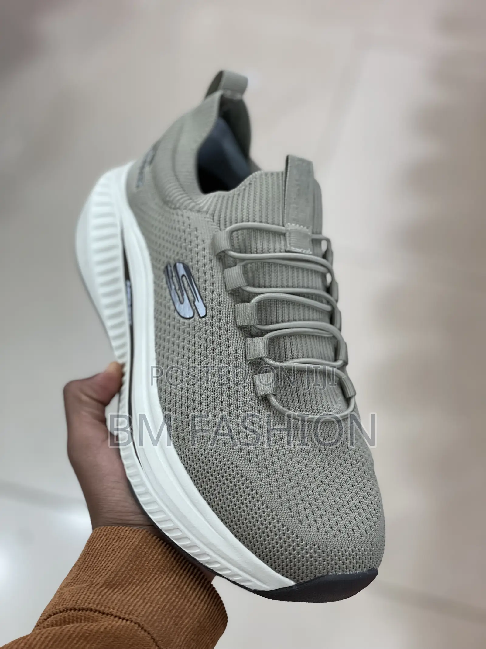 Skechers Khaki Men’S Comfortable Shoes Dm