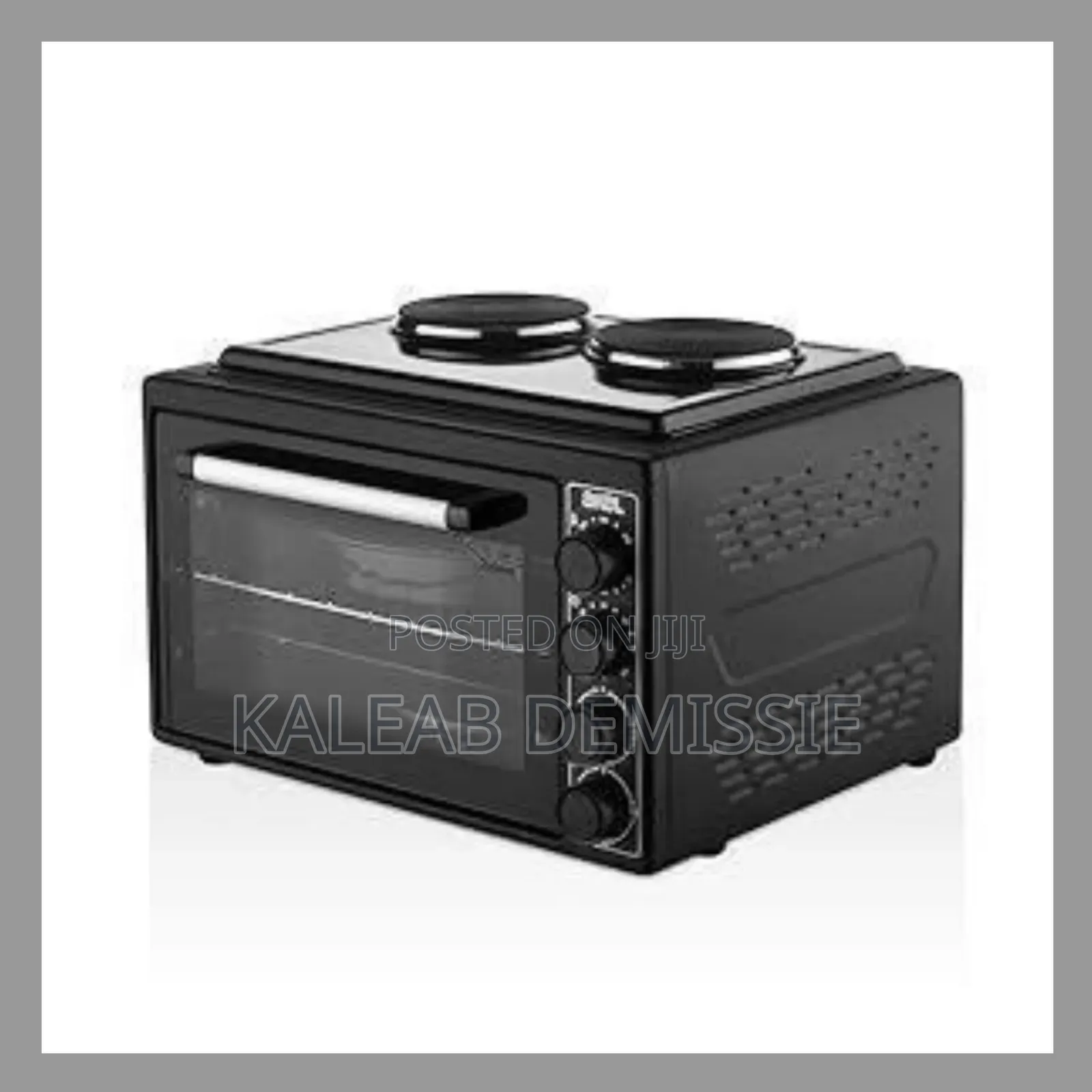 Akel Oven With Double Hot Plate Stove