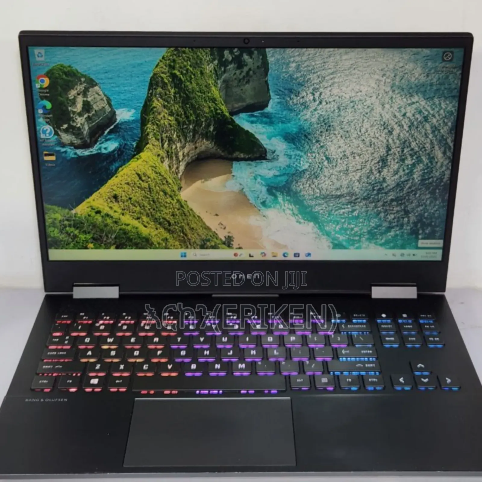 New Laptop HP Omen 15 16GB AMD Ryzen 7 SSD 512GB