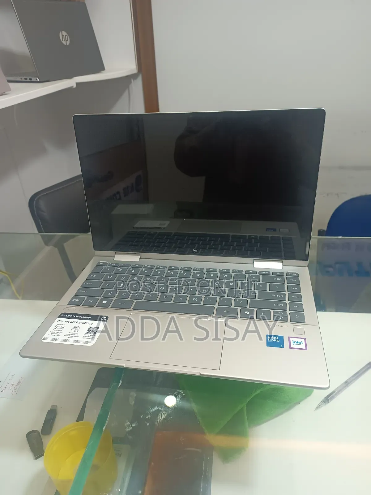 New Laptop HP Envy X360 16GB Intel Core 7 SSD 512GB