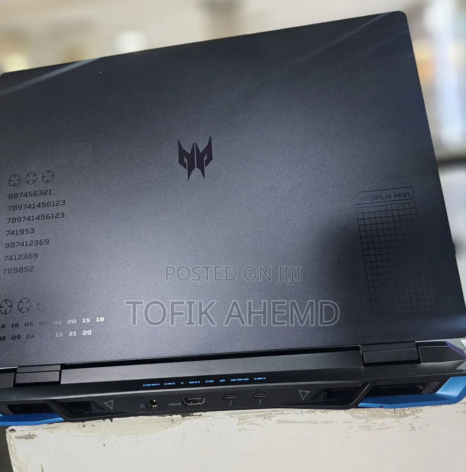 New Laptop Acer Predator Helios 300 16GB Intel Core I5 SSD 1T