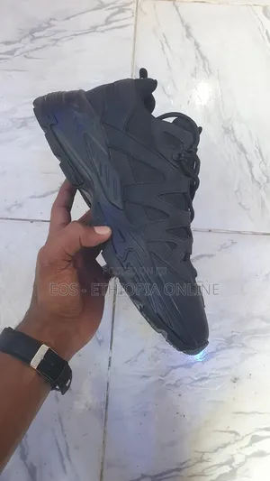 All Black Durable Outdoor Sneakers [On Hand]