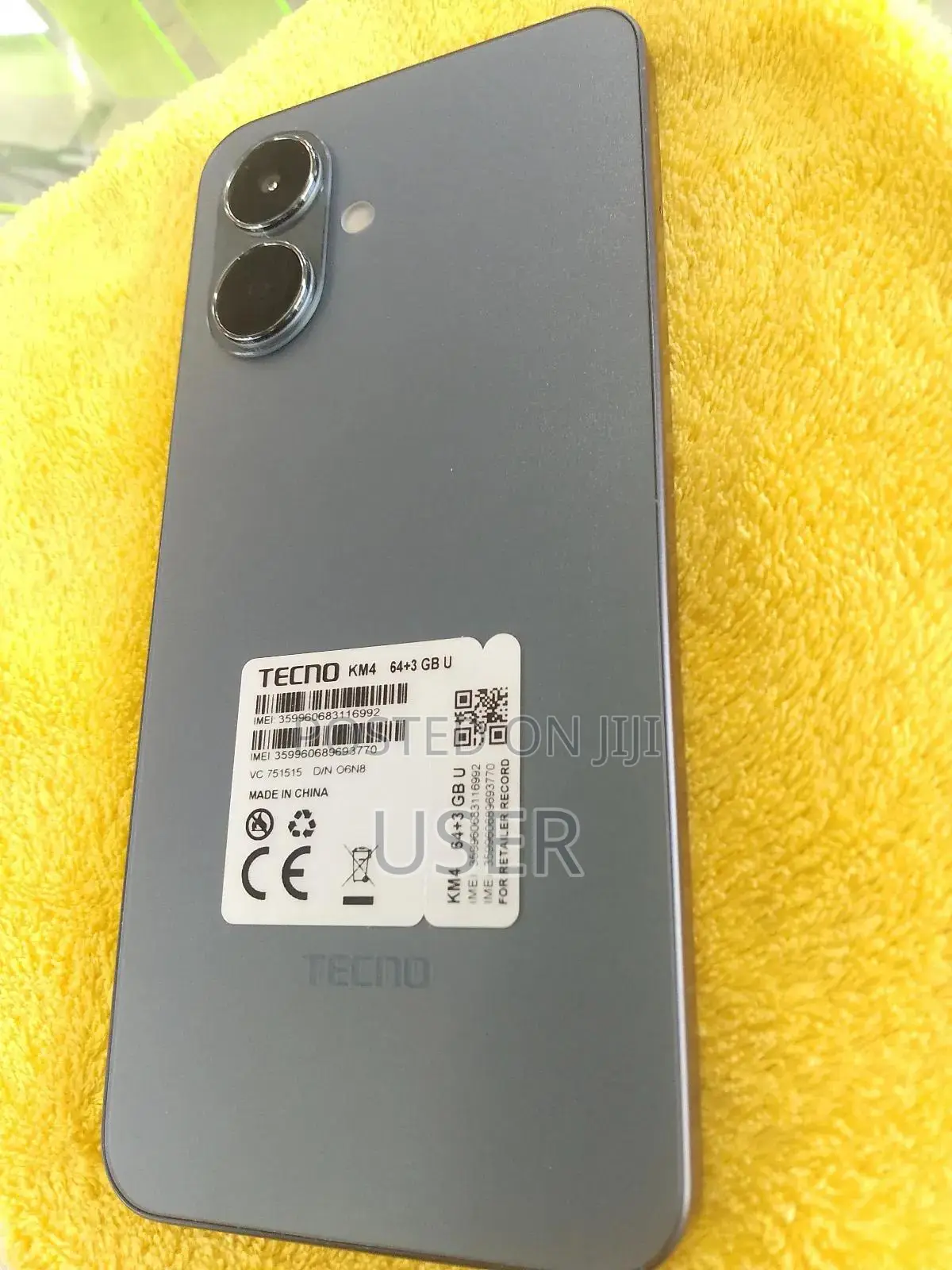 New Tecno Pop 10 64 GB Black