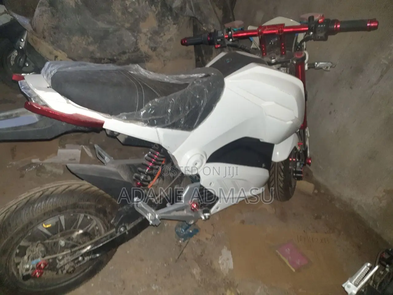 New Motorcycle 2025 White