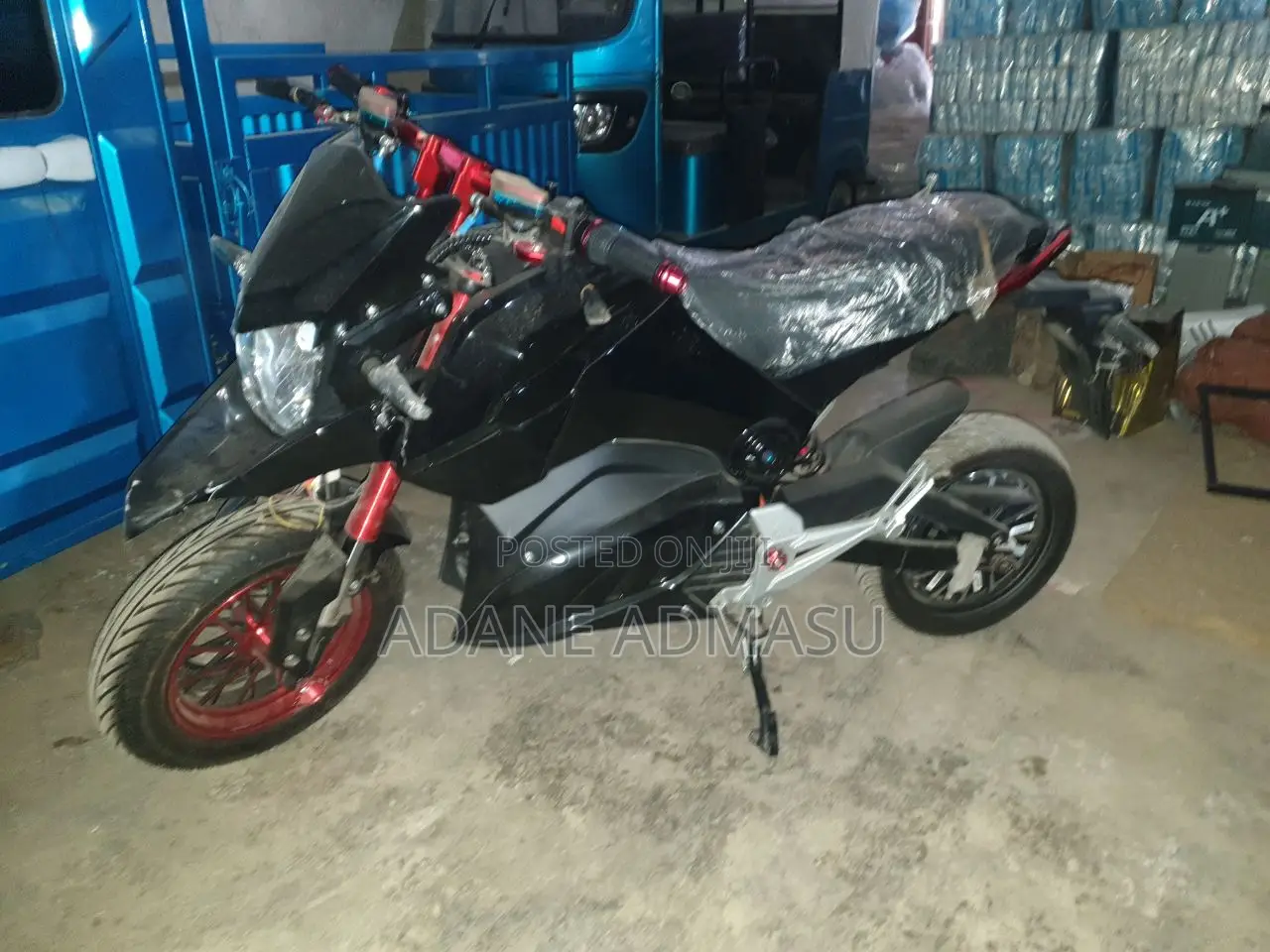 New Motorcycle 2025 White