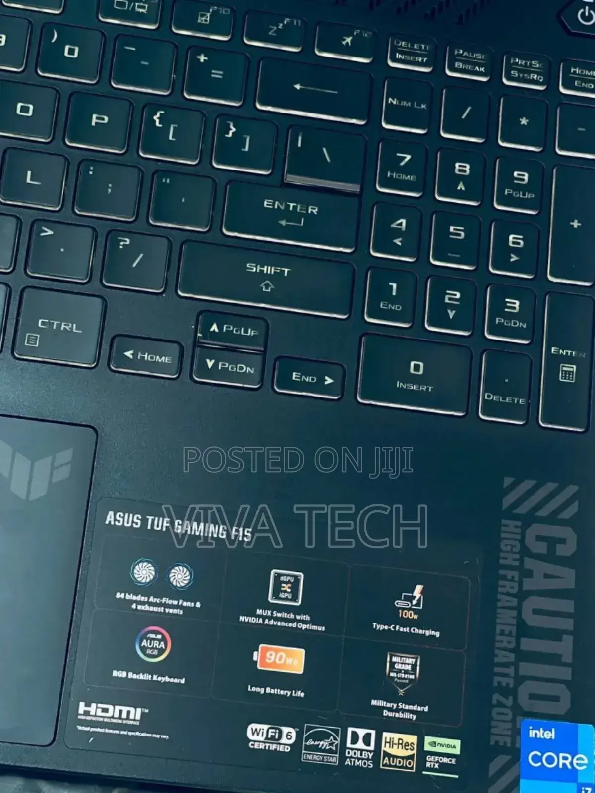New Laptop Asus TUF Gaming A15 16GB Intel Core I7 SSD 512GB
