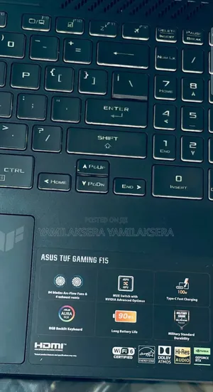 New Laptop Asus TUF Gaming A15 16GB Intel Core I7 SSD 512GB