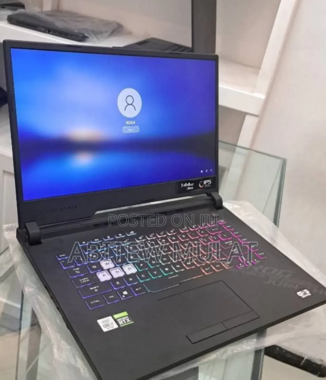 New Laptop Asus ROG Strix G15 16GB Intel Core I7 SSD 512GB