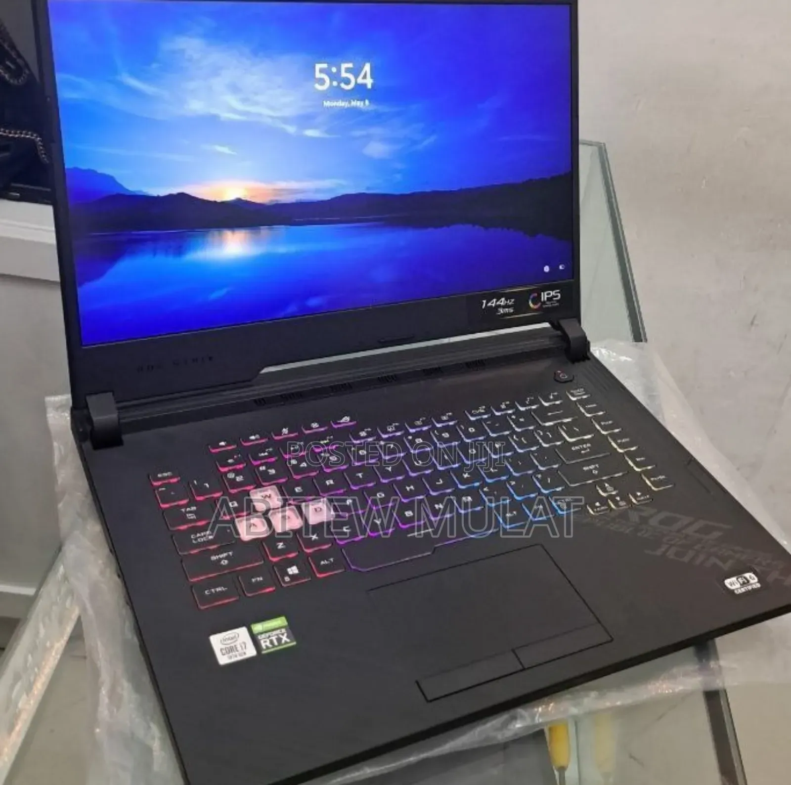 New Laptop Asus ROG Strix G15 16GB Intel Core I7 SSD 512GB