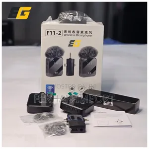 F11-2 Wireless Collar Microphone for iPhone/Android/Type C