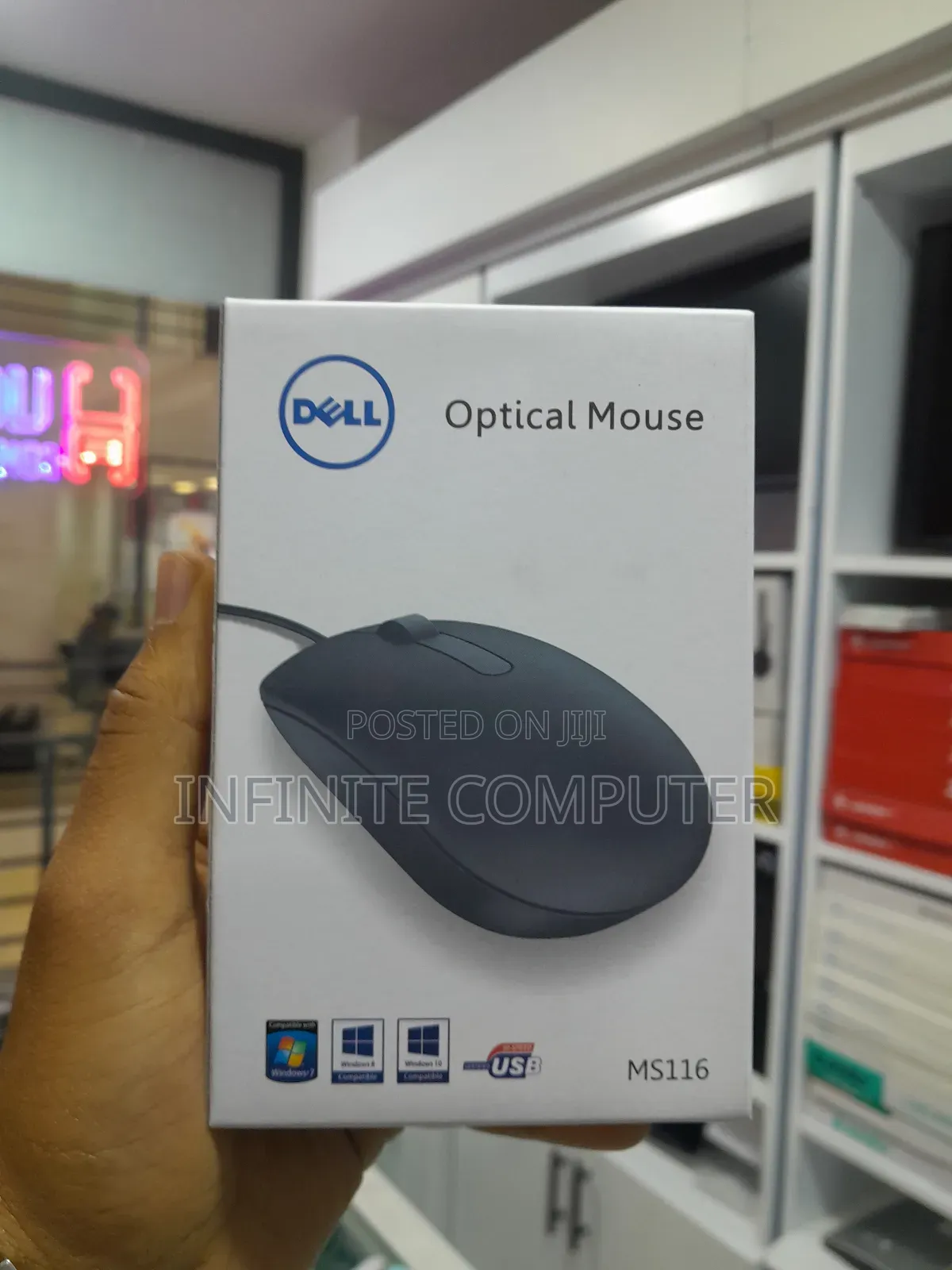 Dell Ms116 Optical Mouse.