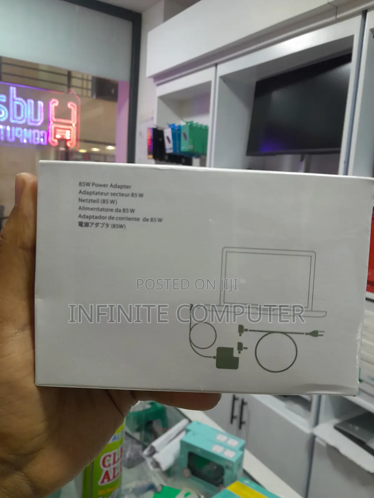 Apple 85w Magsafe Power Adapter.