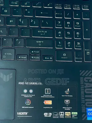 New Laptop Asus TUF Gaming A15 16GB Intel Core I7 SSD 512GB