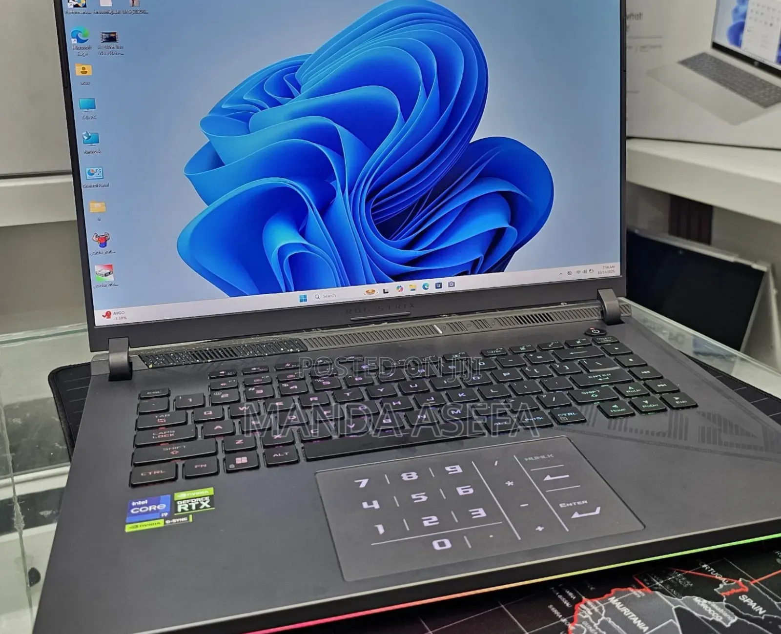 New Laptop Asus ROG Strix G16 G614 16GB Intel Core i9 SSD 1T