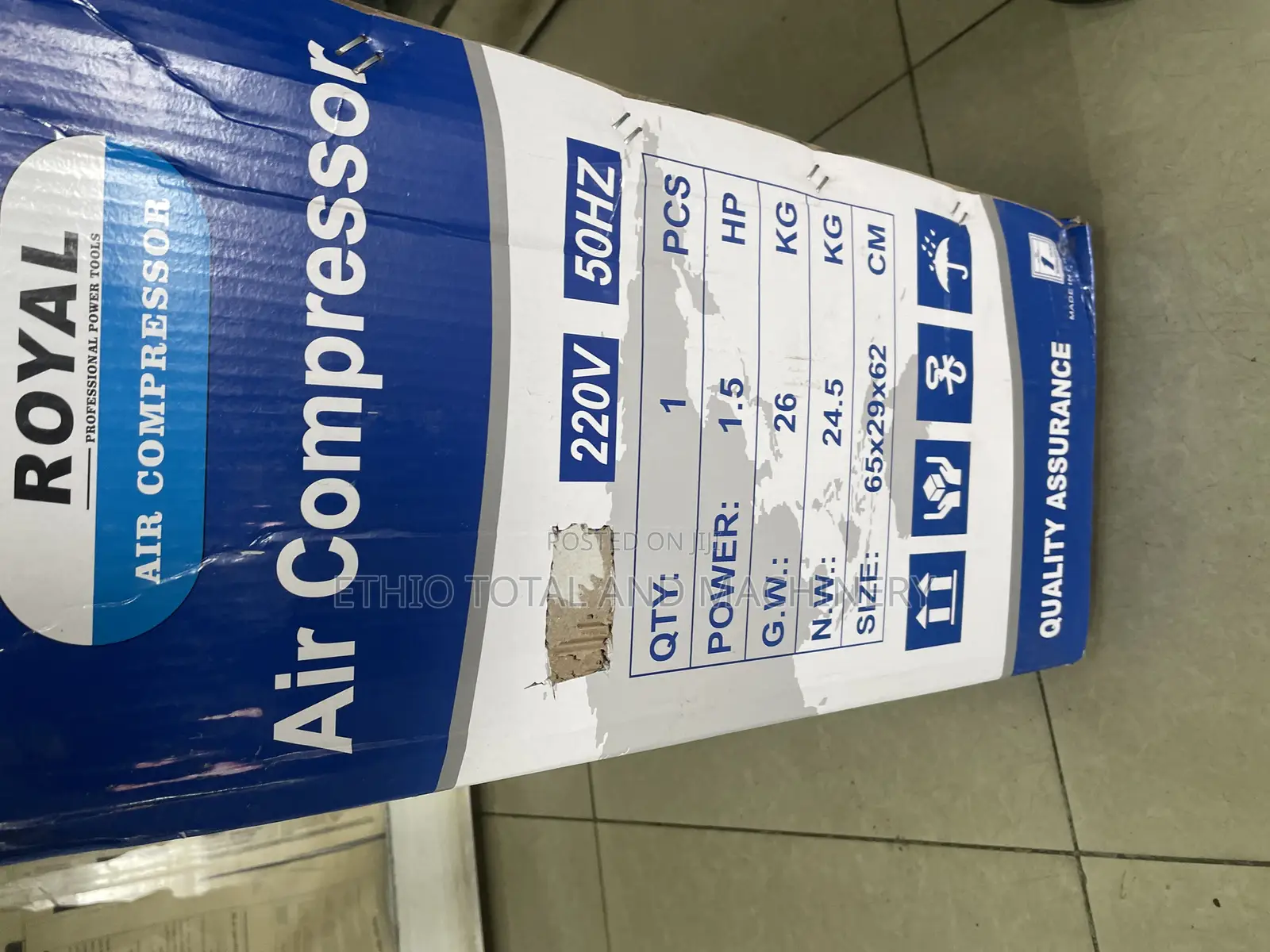 Royal Air Compressor 50 Litre