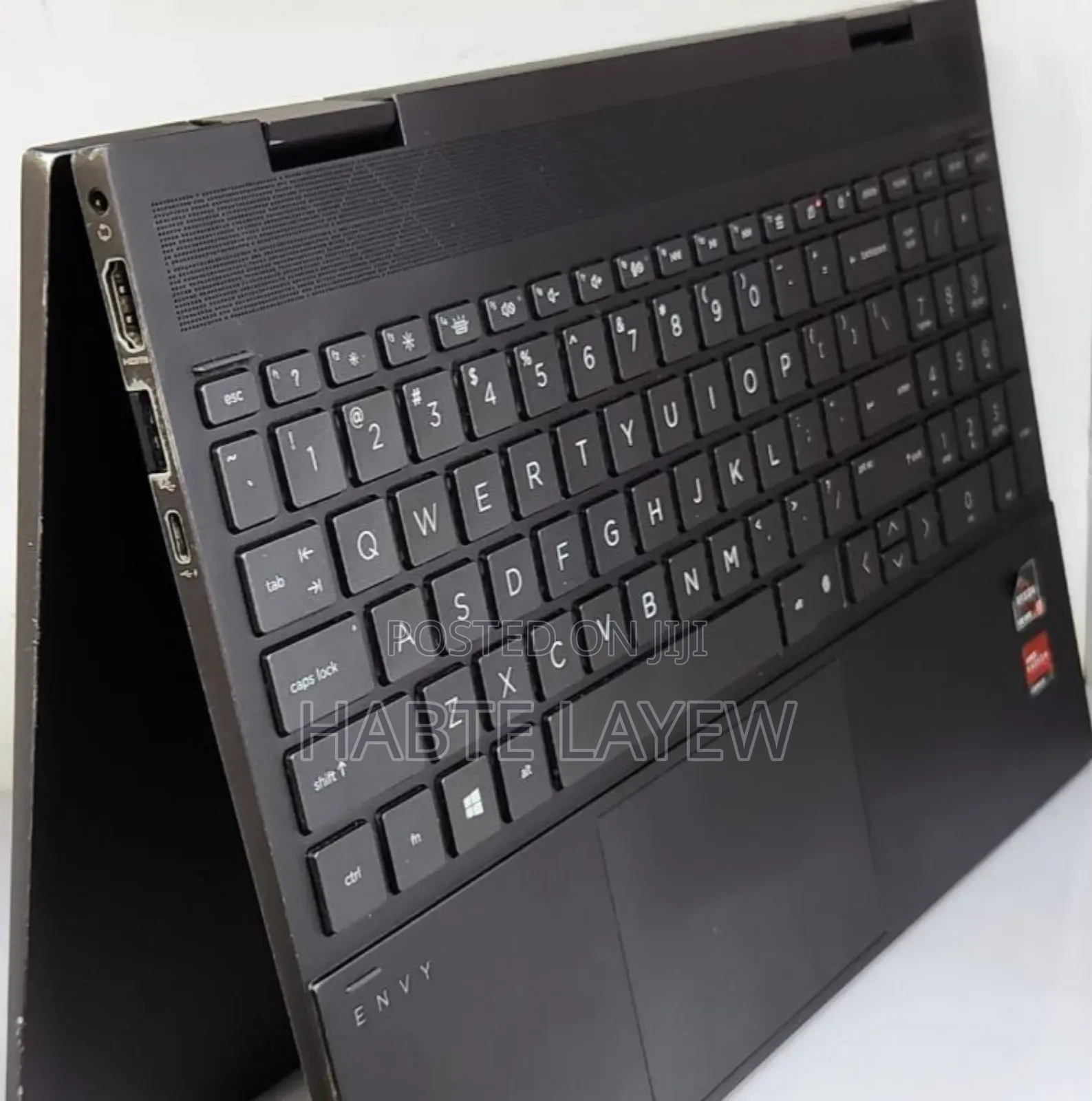 New Laptop HP Envy X360 16GB AMD Ryzen 5 SSD 512GB