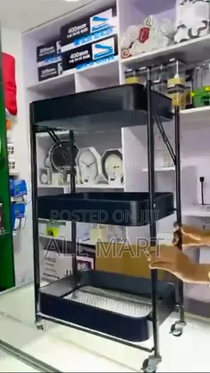 Utility Storage Cart,Black