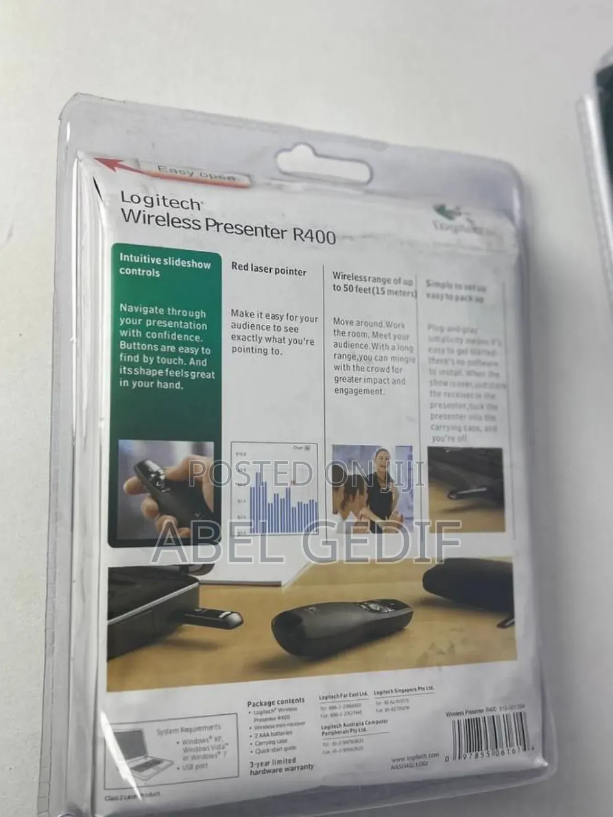  Logitech R400 Wireless Presenter