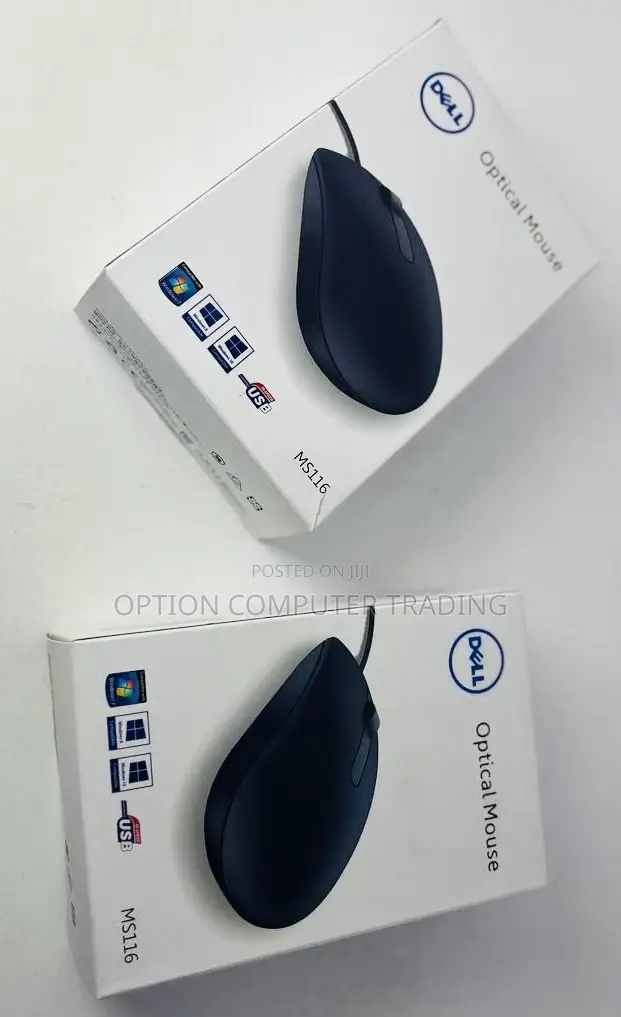 Dell Ms116 Wired Optical Mouse