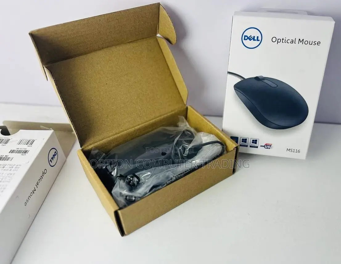 Dell Ms116 Wired Optical Mouse