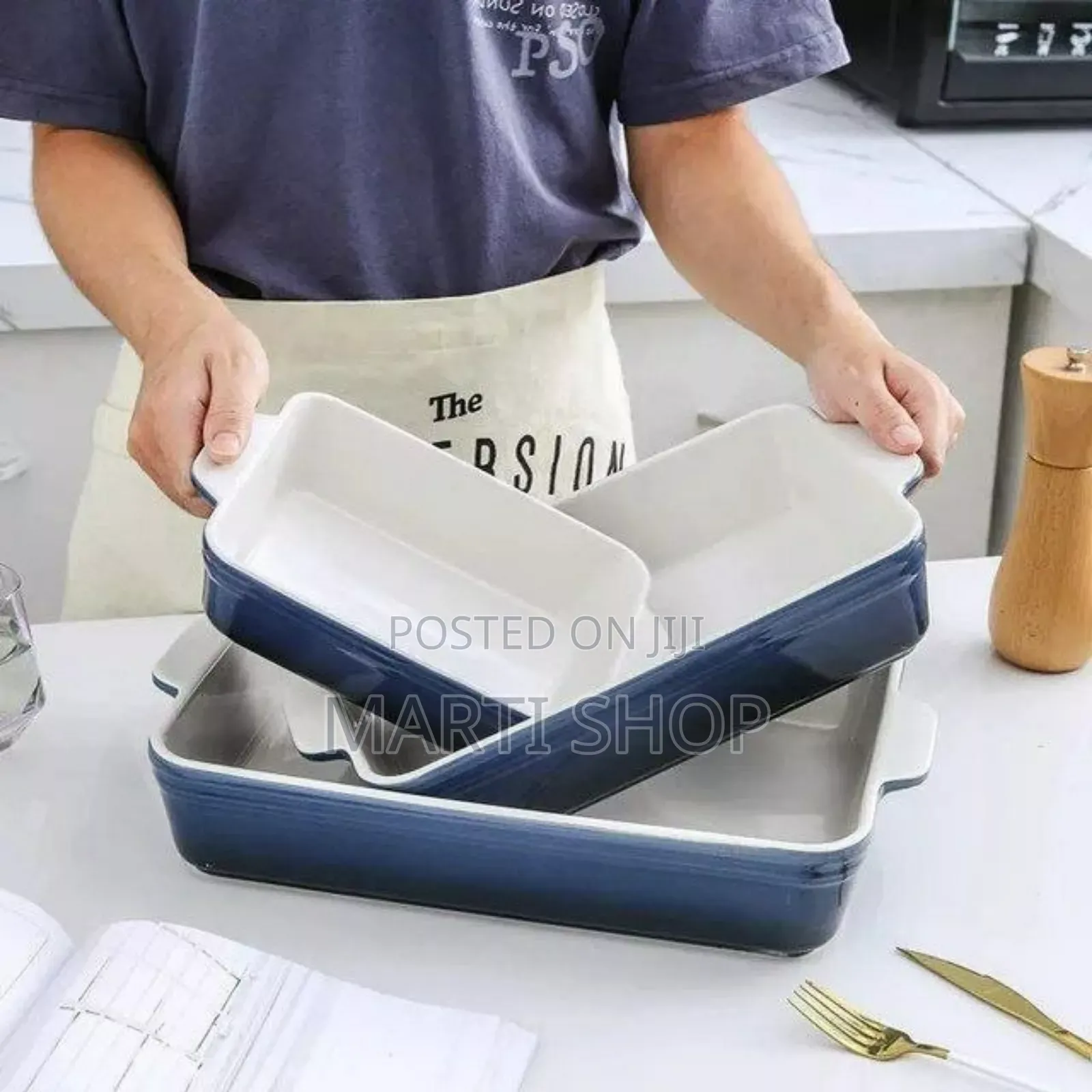 Porcelain Ceramic Baking Tray