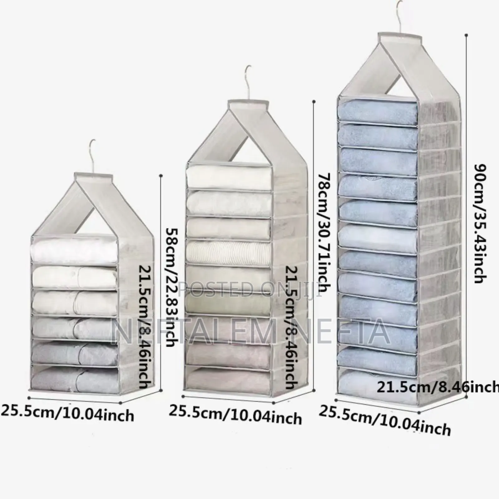 Wardrobel Hanging Layerd Storage