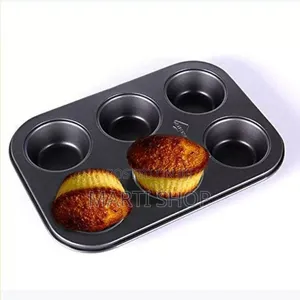 A Muffin Tin, Typically Used for Baking Muffins or Cupcakes.
