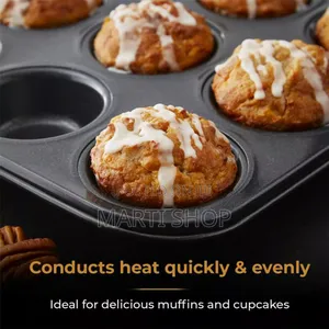 A Muffin Tin, Typically Used for Baking Muffins or Cupcakes.