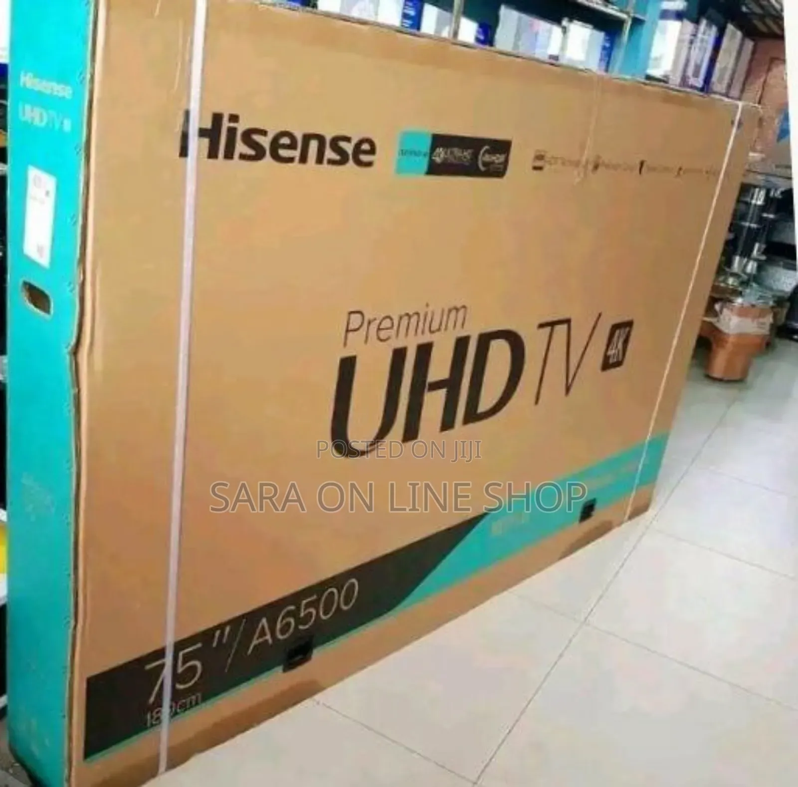 ¥◇Hisence 75" >>Perimum Uhd Tv >>10year Warranty Free Delivery