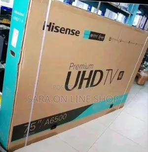 ¥◇Hisence 75" >>Perimum Uhd Tv >>10year Warranty Free Delivery