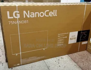 **Lg 75" (Nano Cell Webos) New 2024 Free Delivery